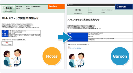 移行ツールを利用して事前に移行デモ提示